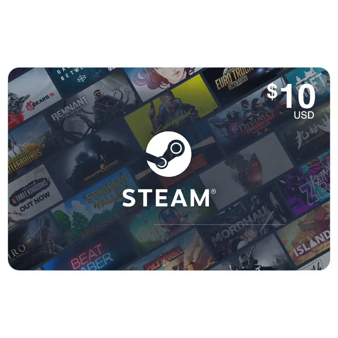 steam10 $10 Steam Gift Card (US) – Fast Digital Email Delivery for Steam Wallet - Image 1